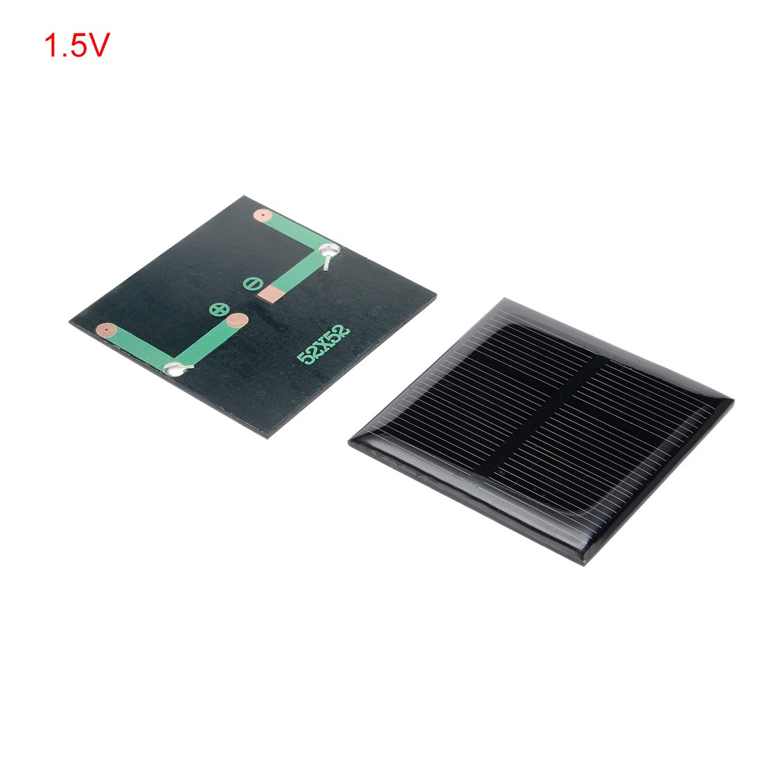 5Pcs 1.5V 200mA Poly Mini Solar Cell Panel Module DIY for Light Toys Charger