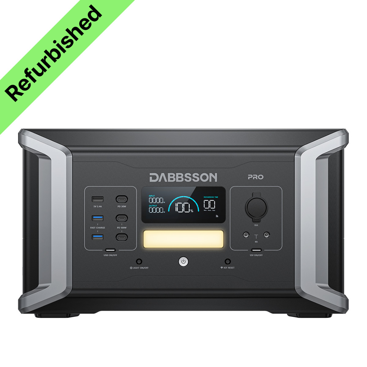 Dabbsson 2000W 1024Wh Portable Power Station LiFePO4 Battery for Camping home US