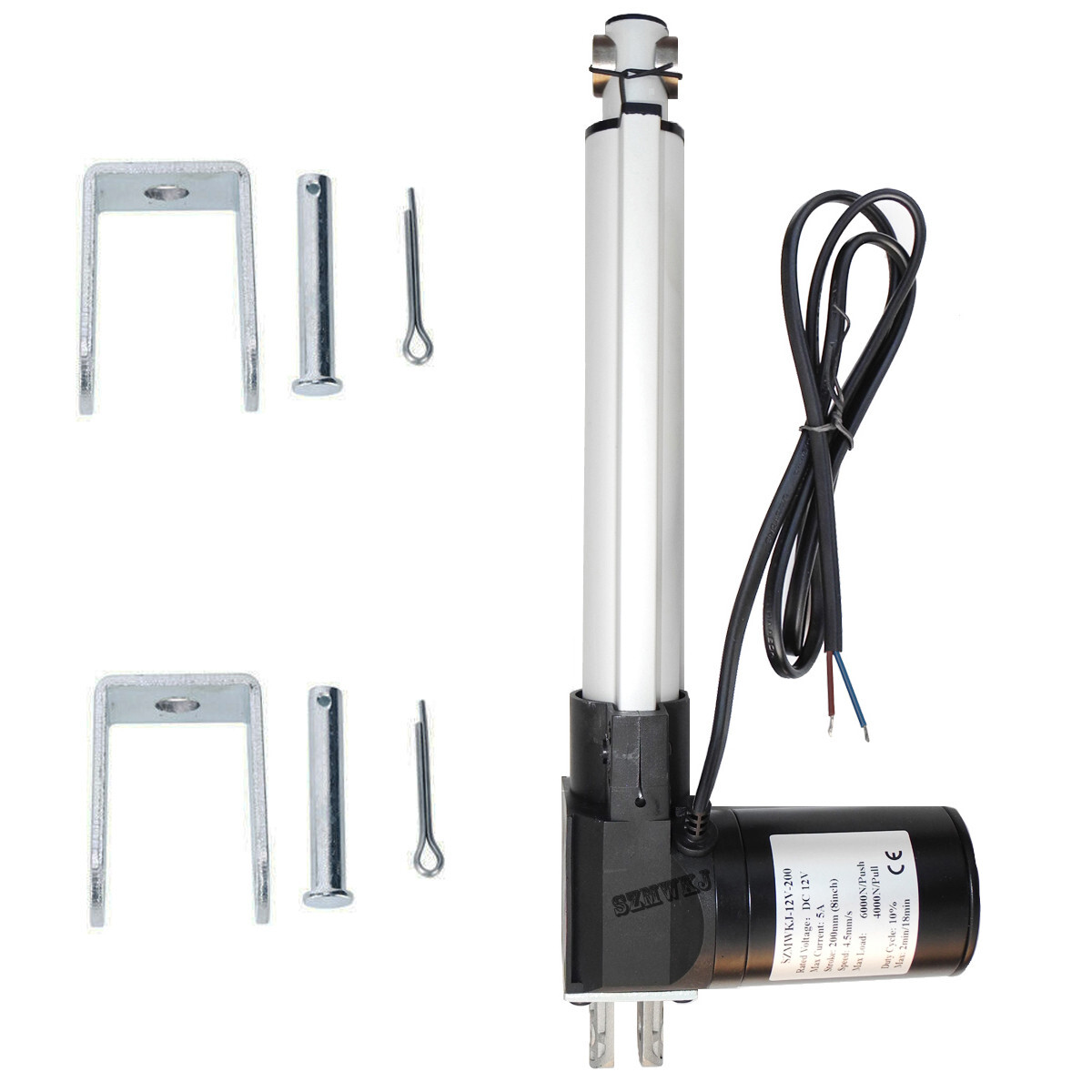 6000N Dual Axis Solar Sun Track Kit -8″ Linear Actuators &Controller &Anemometer