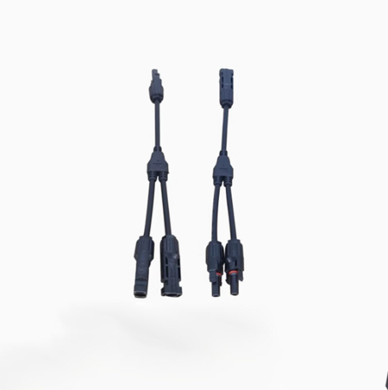 Solar Panel Y / T Branch Cable Connection Waterproof Adapter Connector Extension