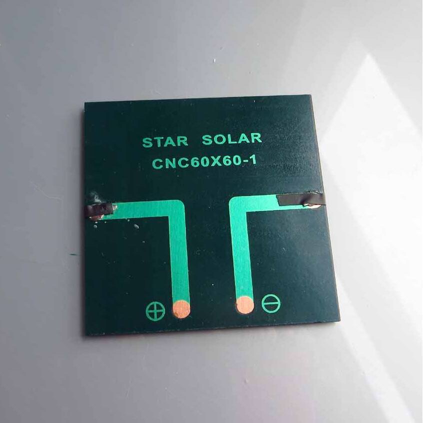 Mini Solar Panel 1V 500MA 60 60 Small Solar Cells Module DIY Solar Power 5PCS