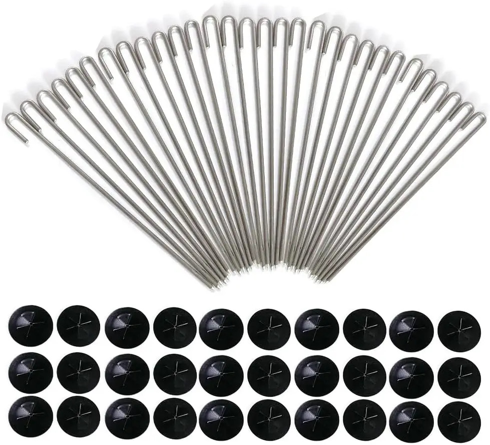 10/50/100/150/200/300Pcs Solar Panel Bird Guard Guard Fastener ClipsBird Solar P