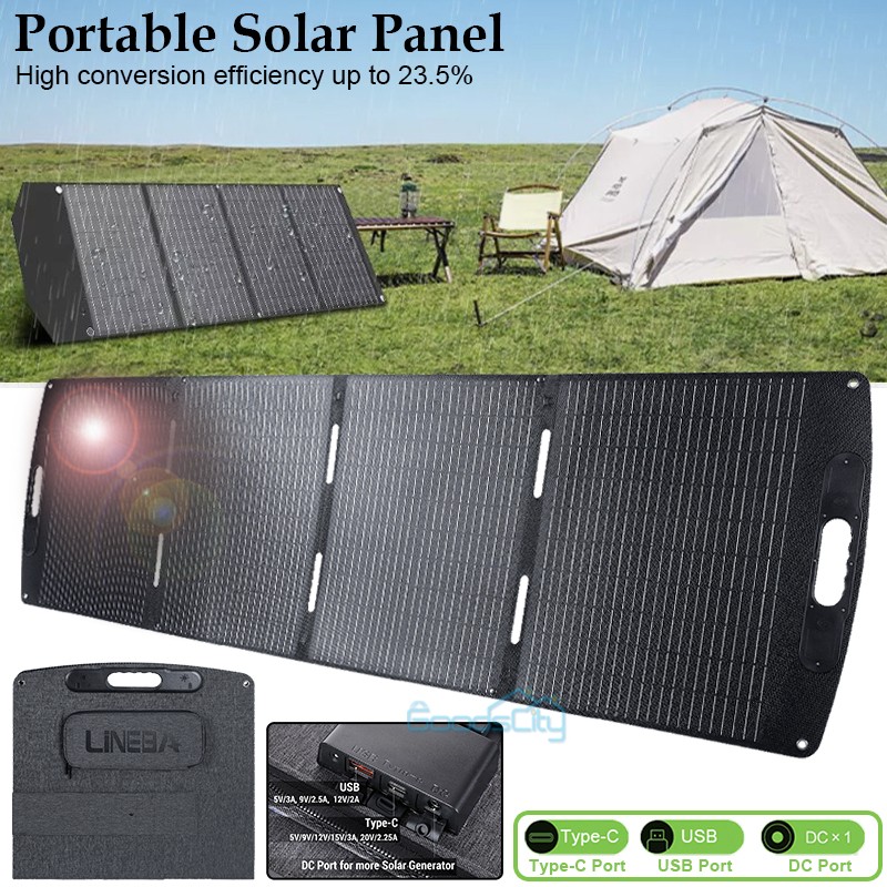 5000W SOLAR SYSTEM INVERTER & 200W SOLAR PANEL KIT CHARGER POWER STATION For RV