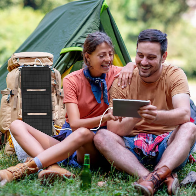 Utilitech 23.5-in x 8.8-in x 0.1-in 15-Watt Portable Solar Panel