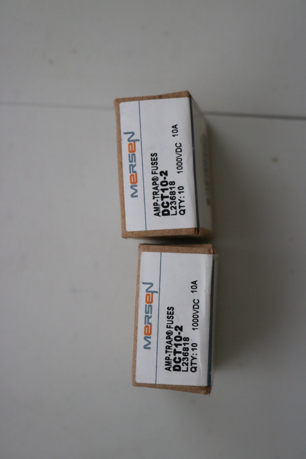 [Box of 8] MERSEN DCT10-2 Solar Fuse Photovoltaic 10Amp 1000VDC (10×38)mm