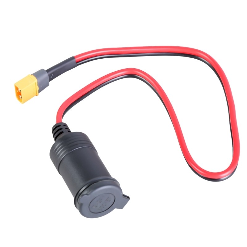 Portable XT60 Battery Charging Cable XT60 Male/Female to Car Charging Adapter