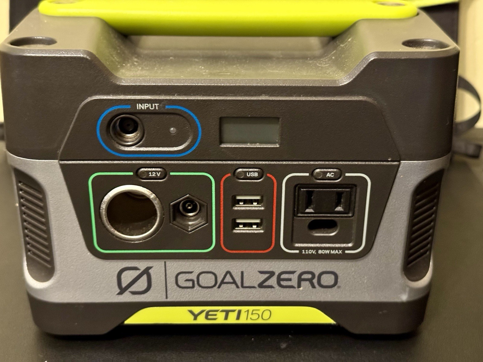 Goal Zero Yeti 150 Power Station w/ Nomad 20 Solar Panel *READ*