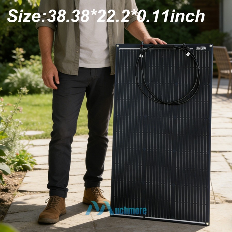 Ultra Thin 100W Flexible Solar Panel with High Efficiency Solar Modules, IP68