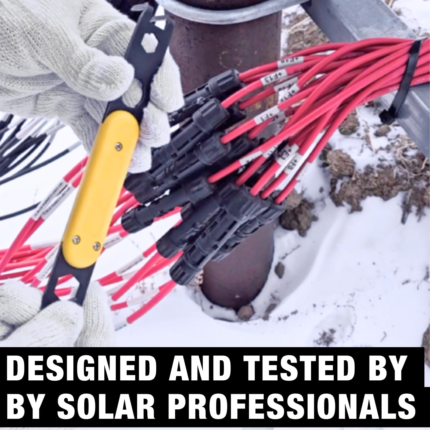 Solar Serpent – 5-In-1 Multipurpose Solar Connector Tool for MC4