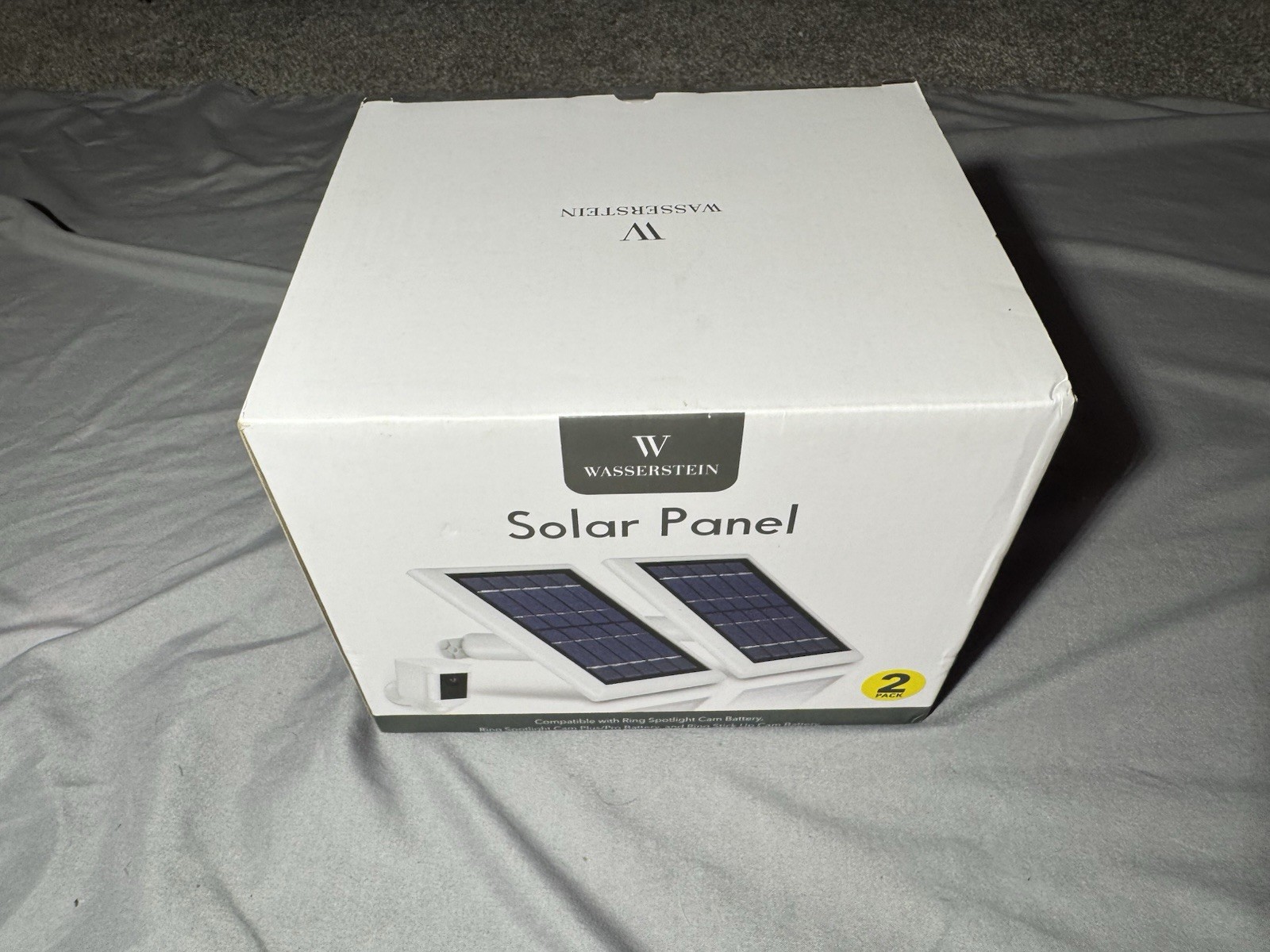 Wasserstein Solar Panel, Solar Panel Charger Single Solar Panel ONLY w/hardware