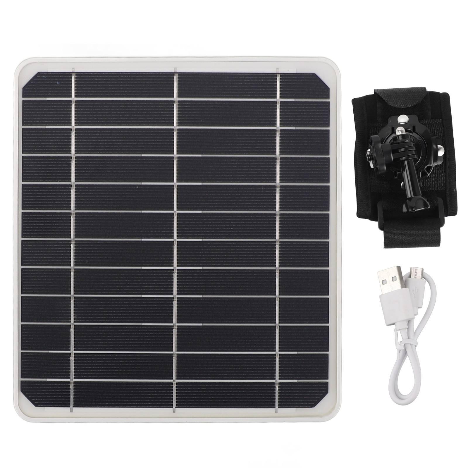 Hot 20W Solar Panel With USB TYPE C DC Port Waterproof 5V 2A Portable Solar