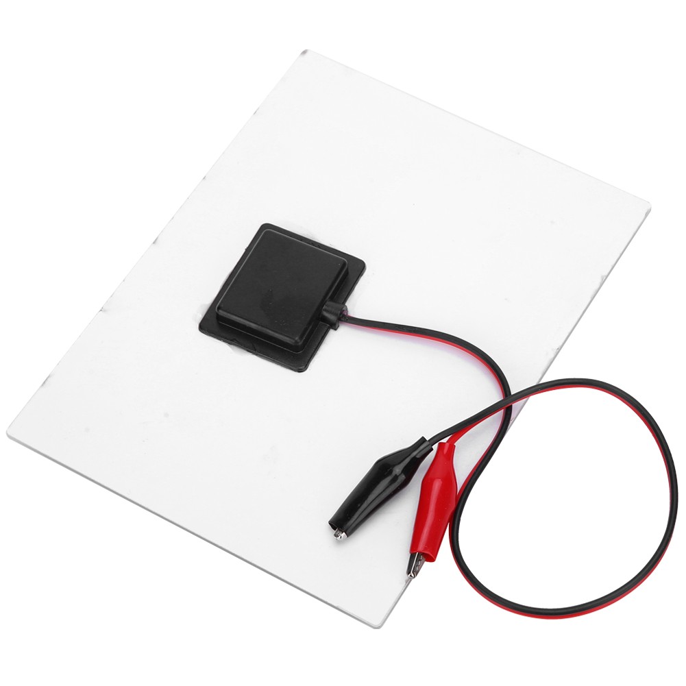 3W 5V DIY Solar Panel Laminated Board 170x130mm White
