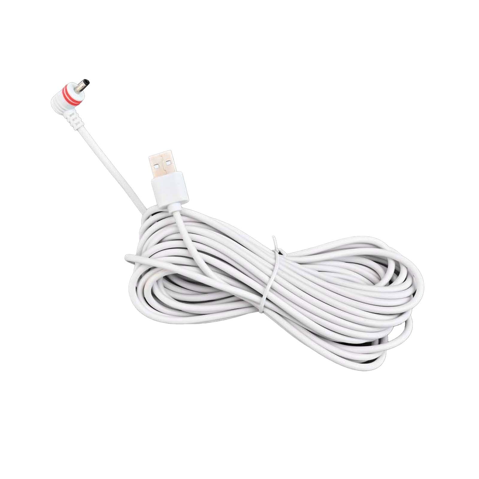 Innovative Charging Solution Power Cable & Adapter for Ring Cameras 7 6m