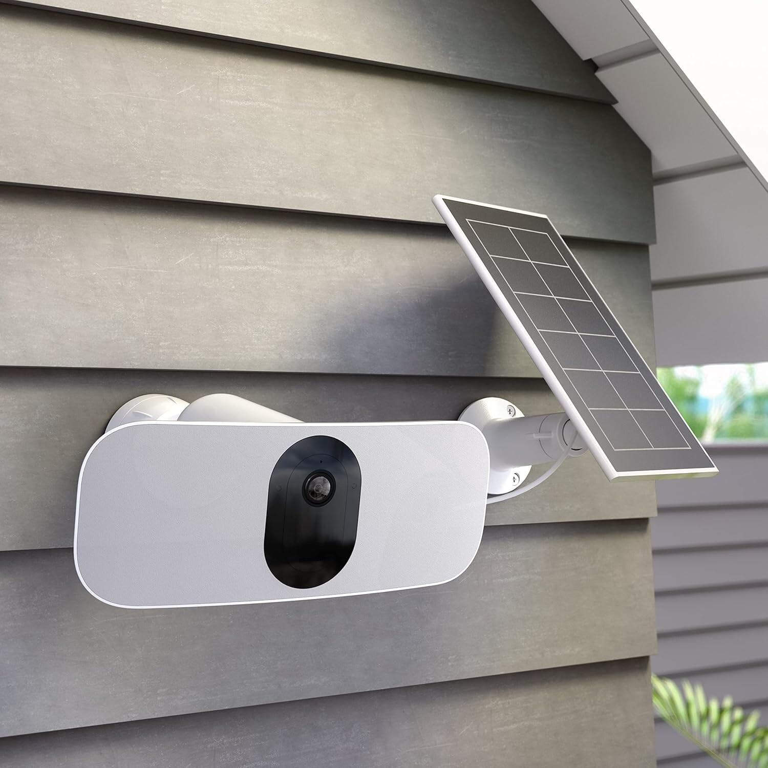 Arlo Solar Panel Charger (2021 Released), Weather Resistant, Easy Install, White