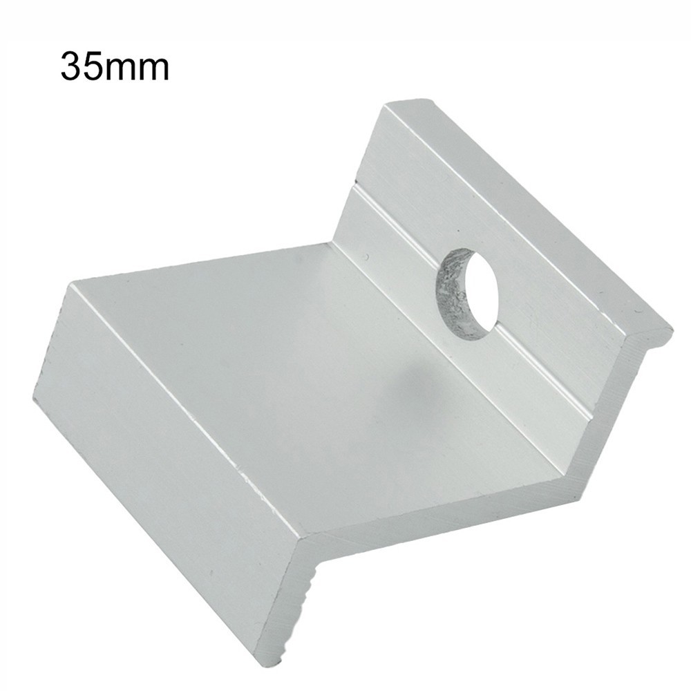 10Pcs Solar Panels Mid Clamps for Unistrut Aluminium Panel Brackets 30Mm/35Mm US