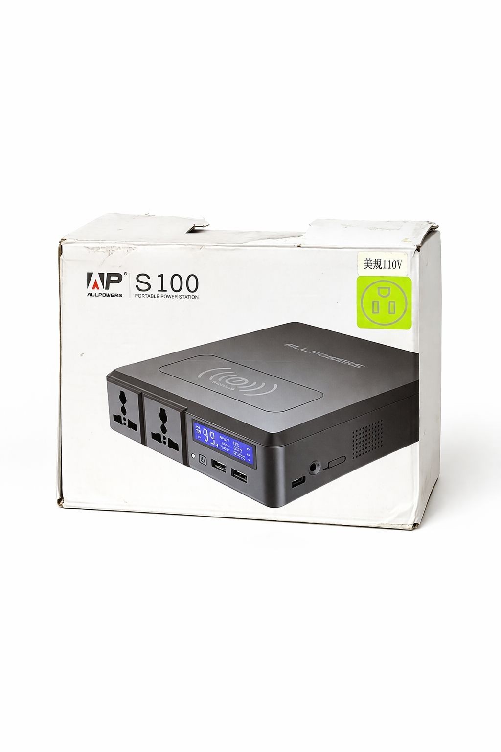 ALLPOWERS S100 154Wh 200W Portable Power Station | Solar Generator, AC USB-C Wir