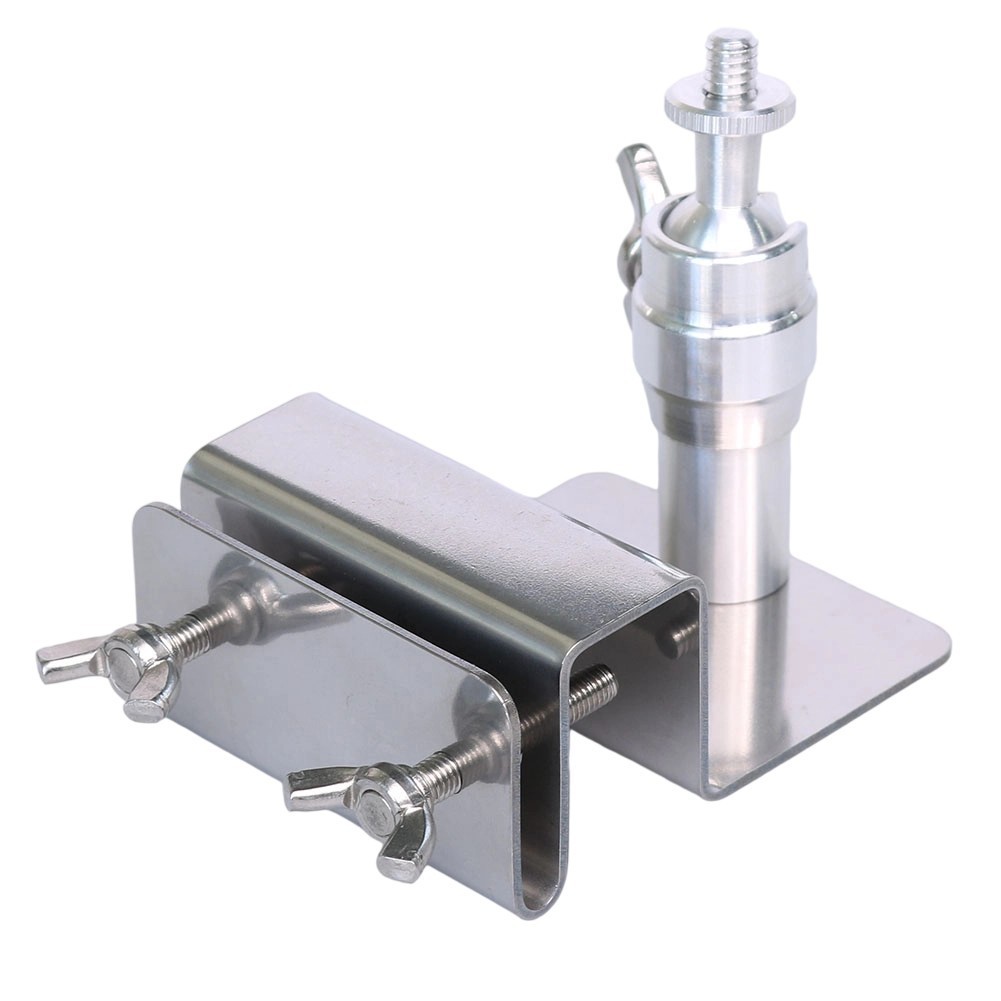 Adjustable Gutter Mount Stainless Steel Support For Standard 1/4 Screw Camera
