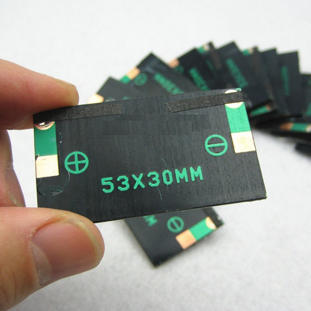 Wholesale Bundle Pack Of 10 Small Solar Panels 5V 30mA DIY Electronics Kit/new~