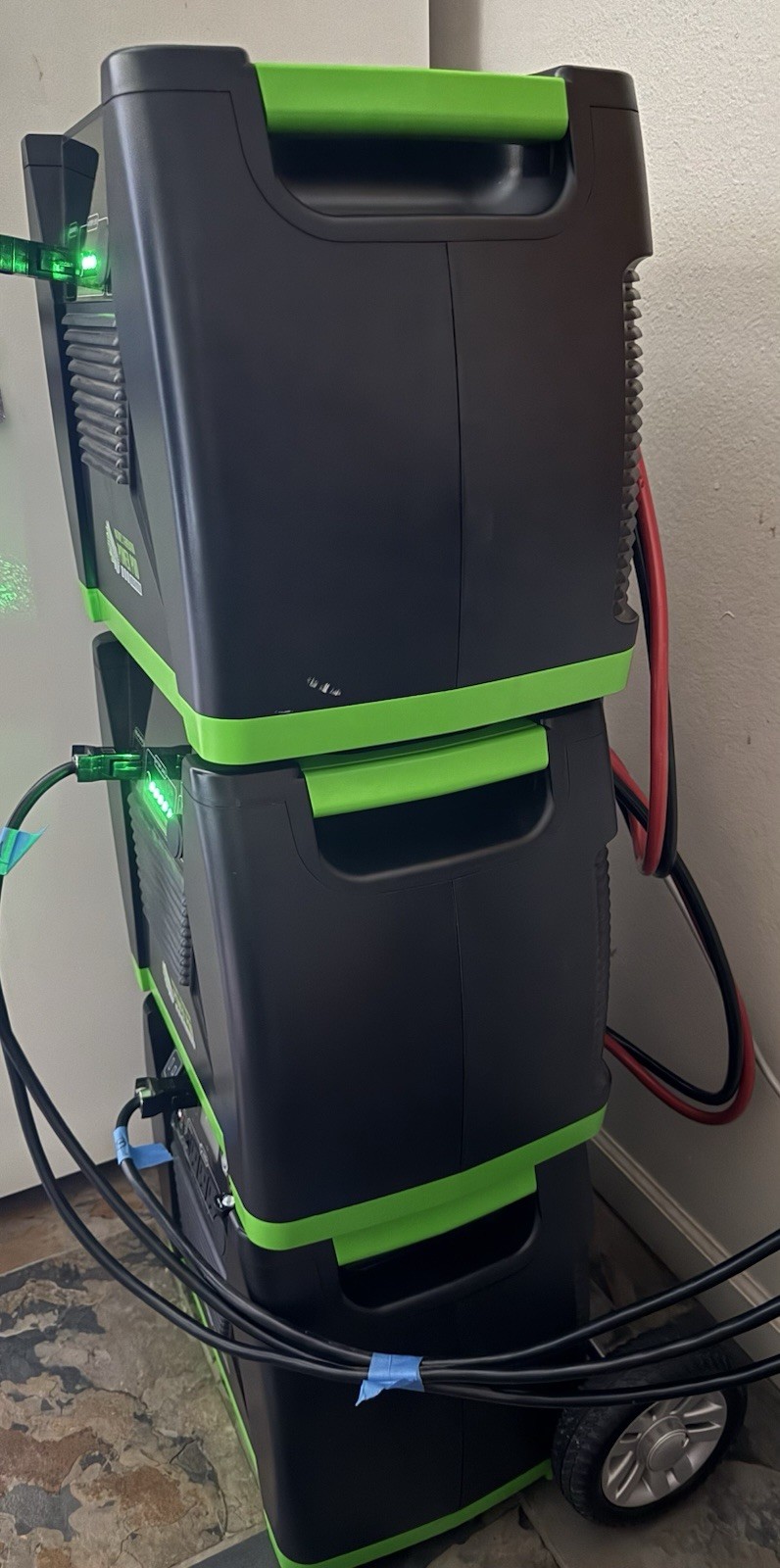 Natures Generator Elite Platinum System Complete W/ 6 Solar Panels Extra Pod