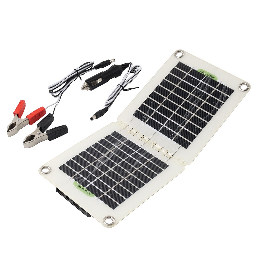 60W Foldable Solar Panel Module for 18V/12V RV/Car/Boat Battery Recharge hs