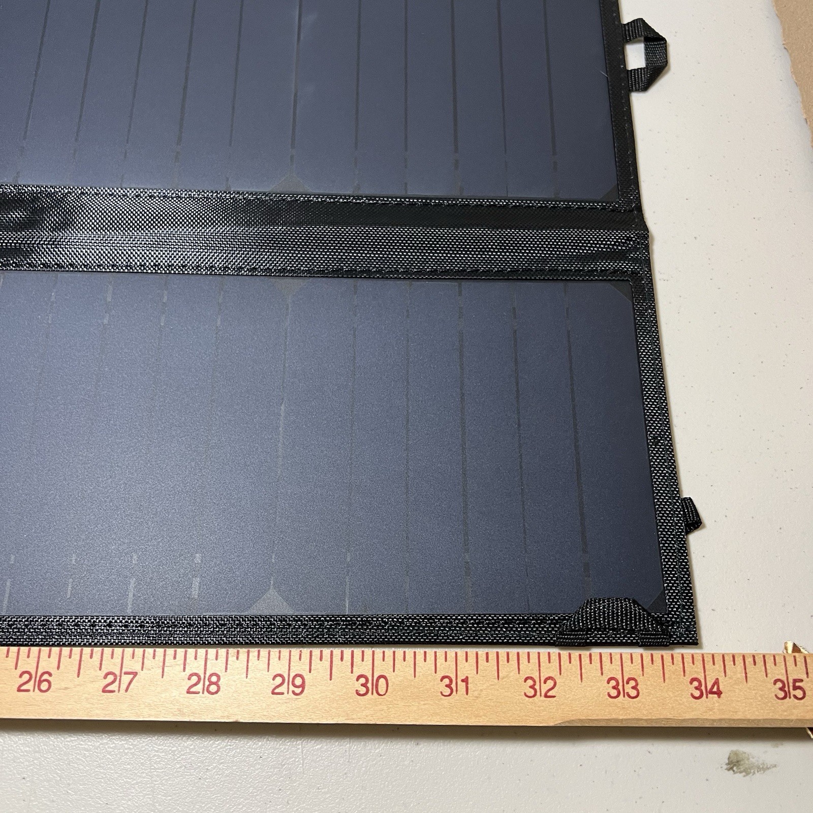 BigBlue 63W Solar Charger Portable Folding USB(2) USB-C DC No Cables Or Adapters