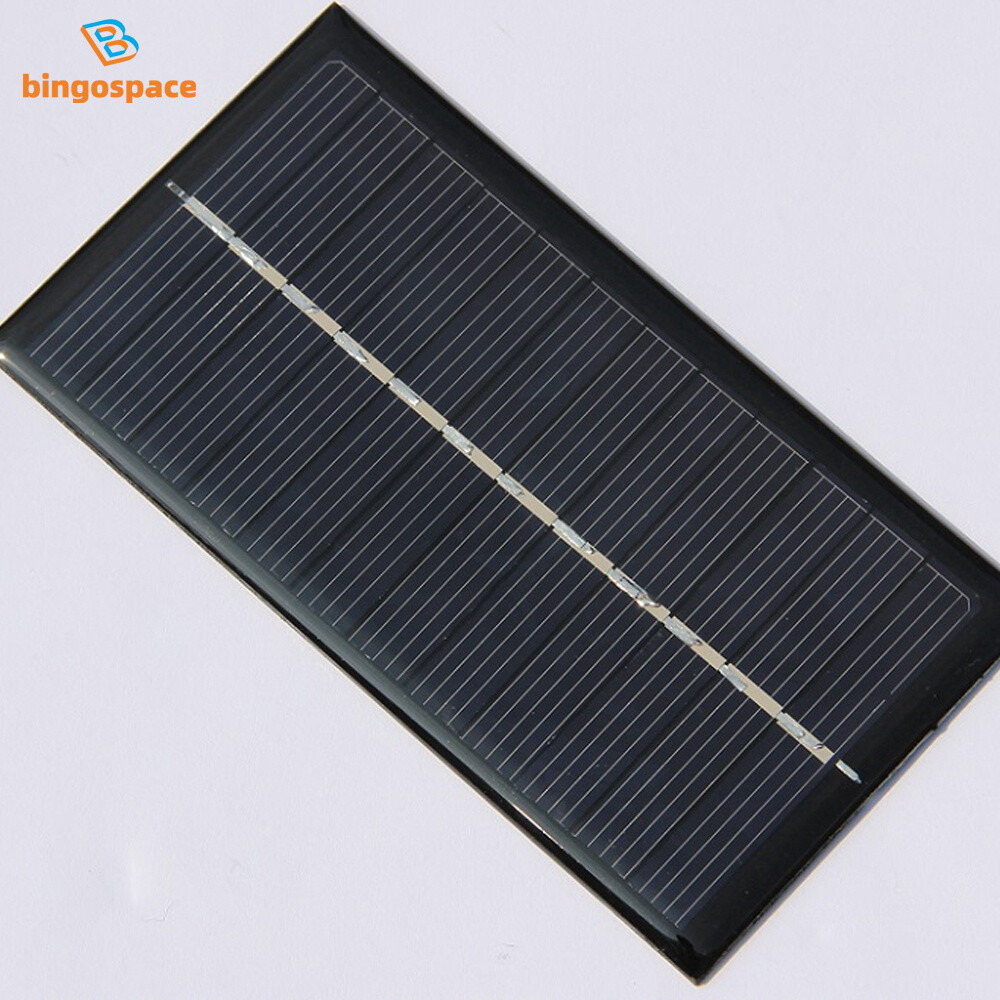 2V/5V/6V/12V Monocrystalline Solar Panel Module For Motor Toys Lawn Lamp New