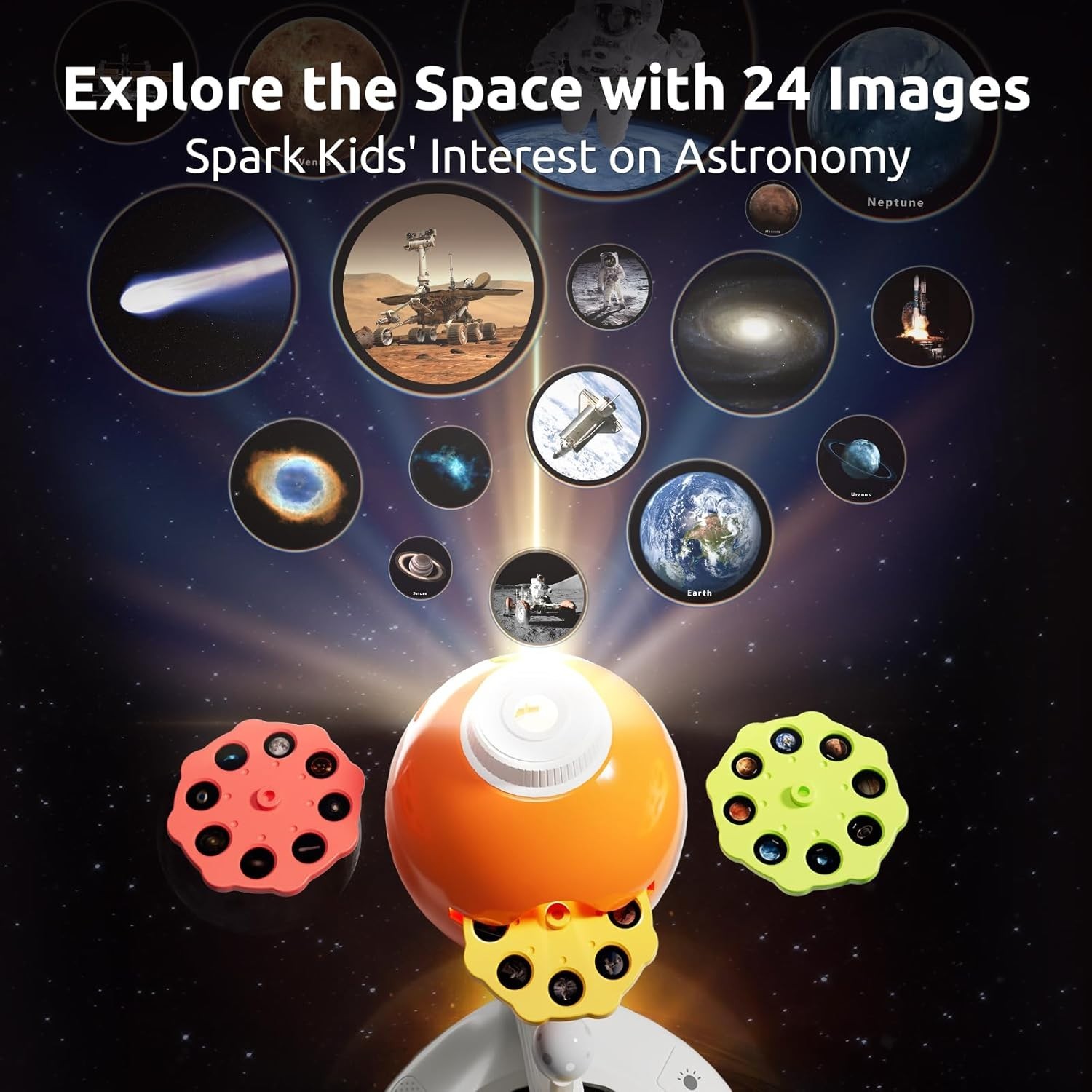 Fun Interactive STEM Planetarium Projector