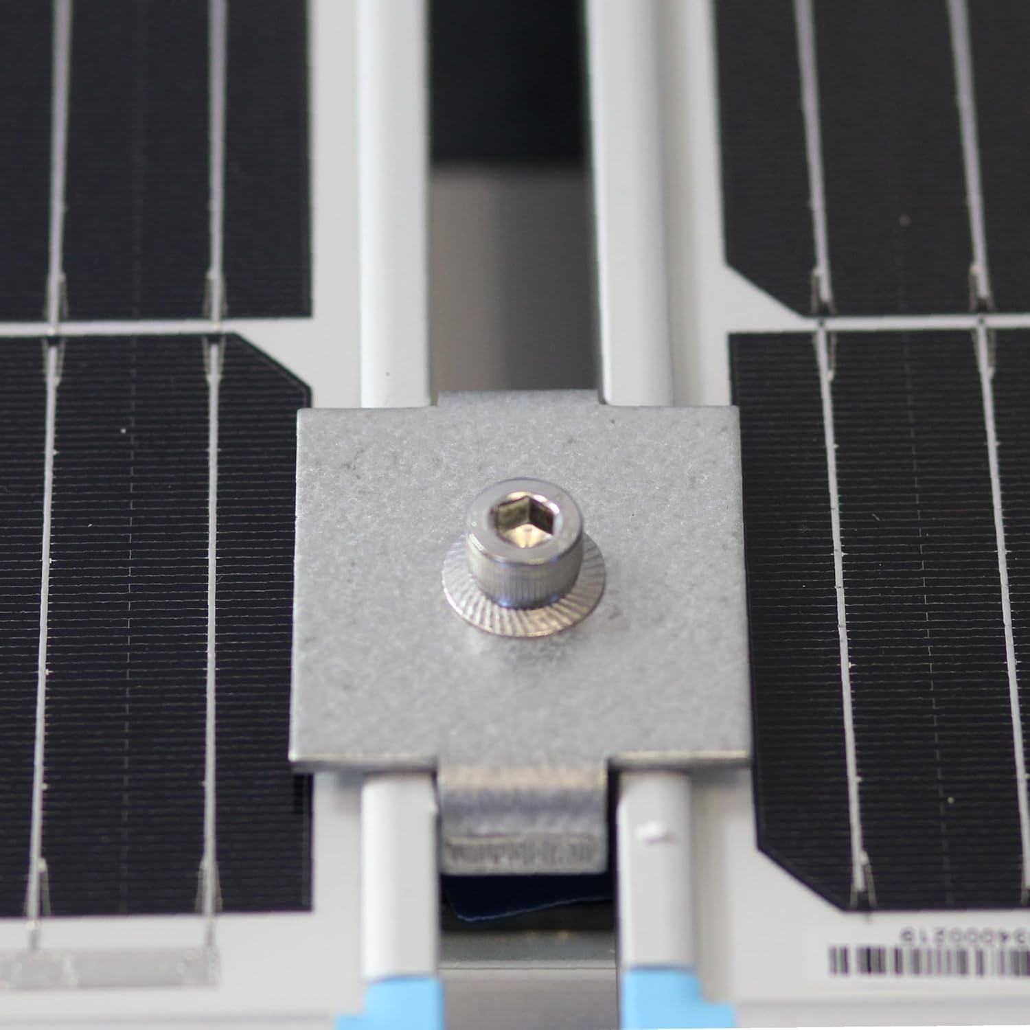 Solar Panel Mid Clamps 1-5/8″ Steel Strut Channel 5PK Mounting Hardware
