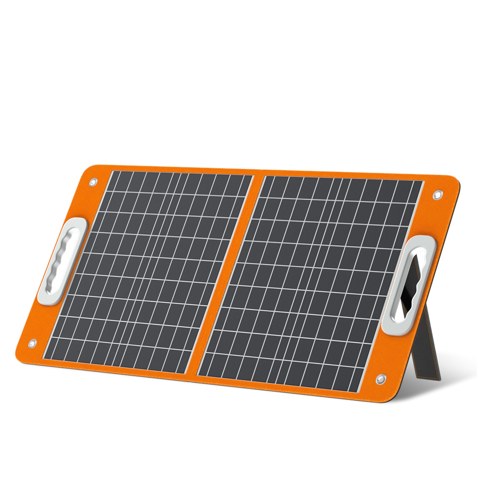 Flashfish 60W Foldable Solar Panel PD QC3.0 Fast Charging Adjustable Stand