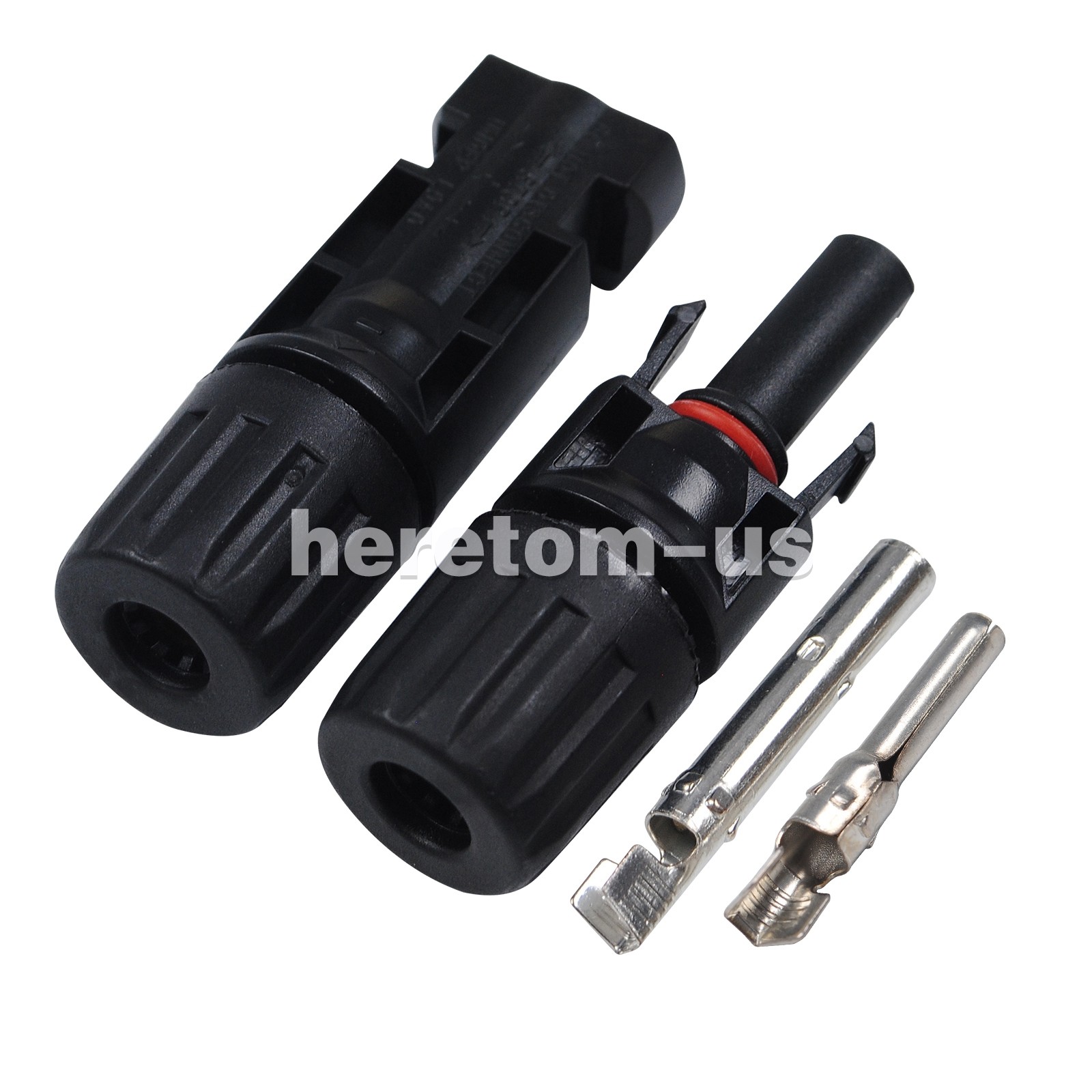 10 Pair Male Female M/F Wire Cable Connectors Solar Panel Adapter 30A Waterproof