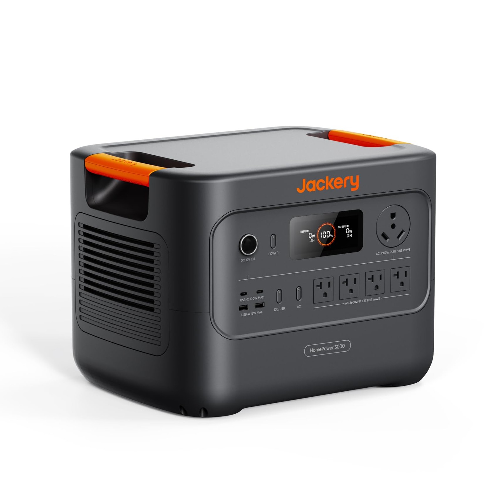 Jackery HomePower 3000 Portable Power Station 3600W (Surge 7200W) Output 3072Wh