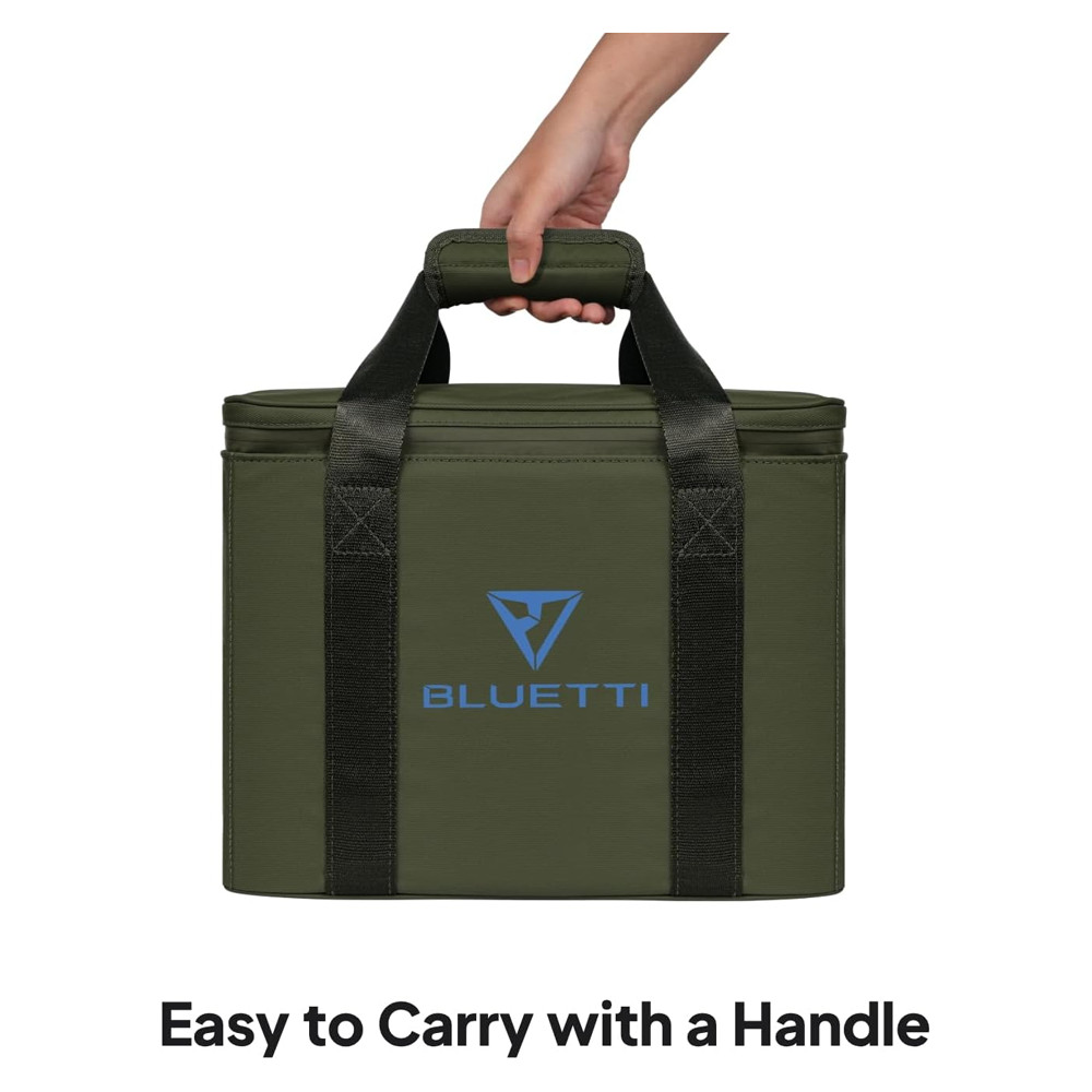BLUETTI Portable Station Bag for Elite 100 V2 Waterproof Nylon Fabric Foldable