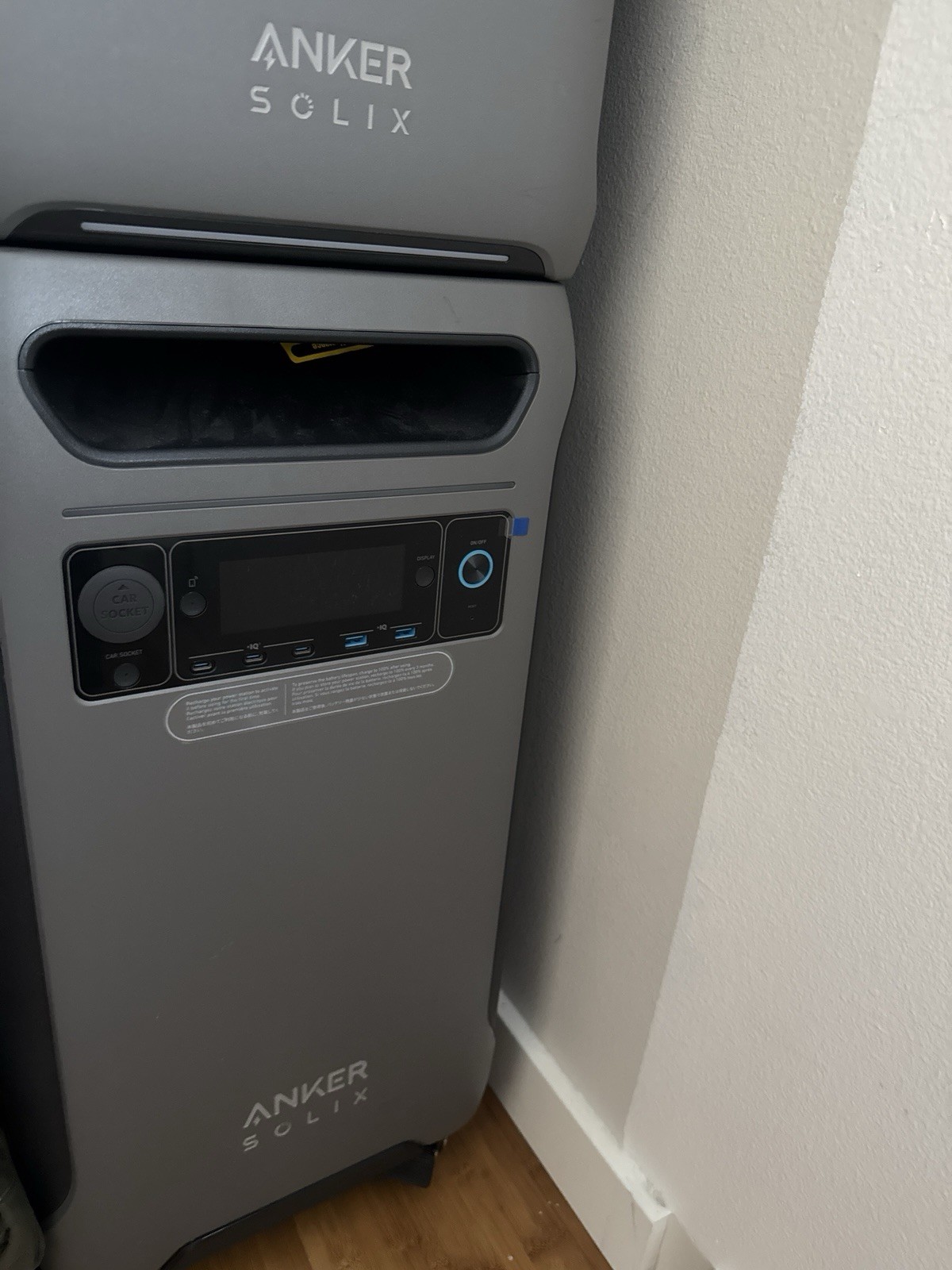 Anker SOLIX F3800 Portable Power Station 3840Wh LiFePO4 Solar Generator 6000W