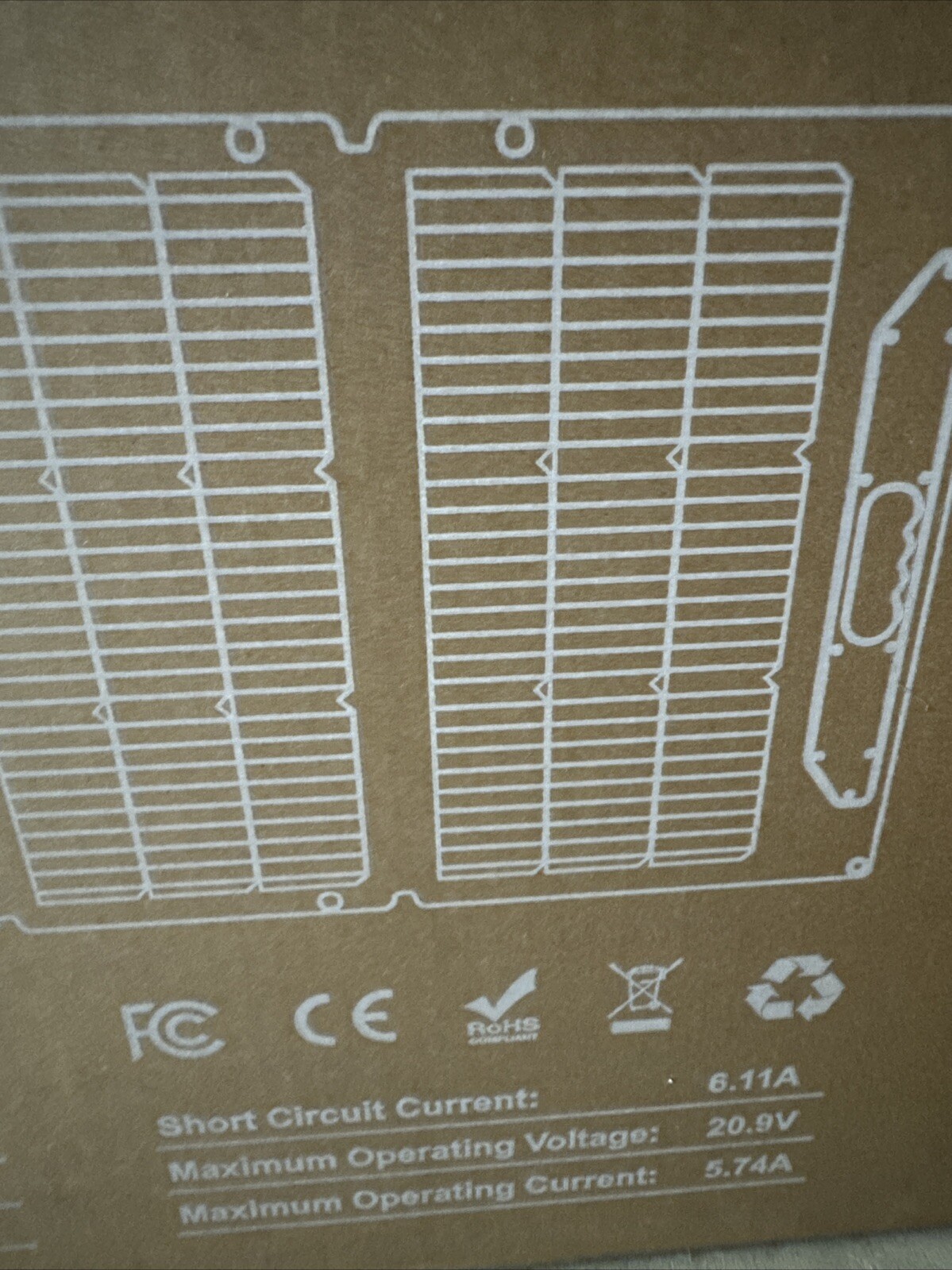 ALLLIKE SN100W Solar Panel. New Sealed In Box With Free Shipping.