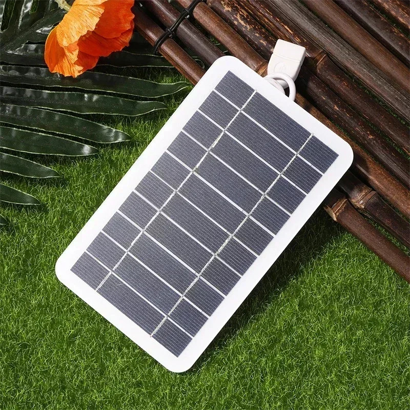 2W-15W Solar Charger Portable W/USB-C Fast Charging for IPhone Samsung Power Ban