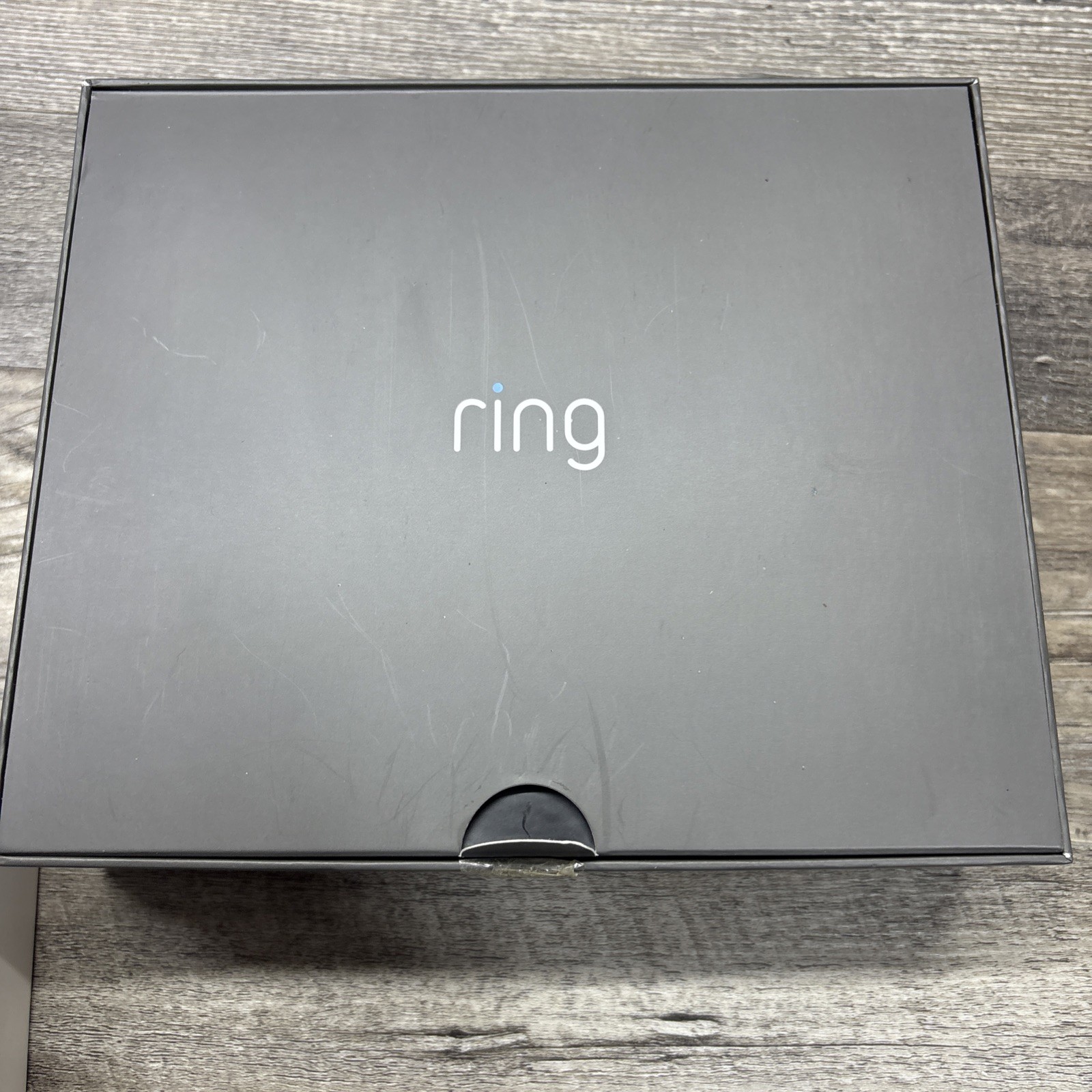RING SOLAR PANEL, Rechargeable Power-Black-Weather Resistant-Brand New