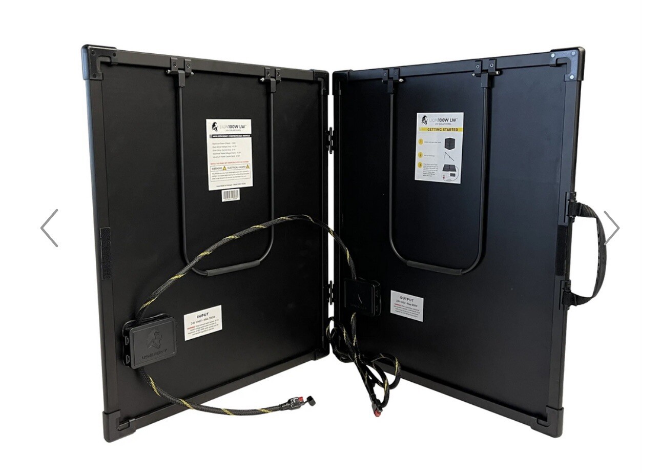 100 Watts – Each panel is a high-efficient 100W, 24V 5x-Panels Lifecycle-20 Year