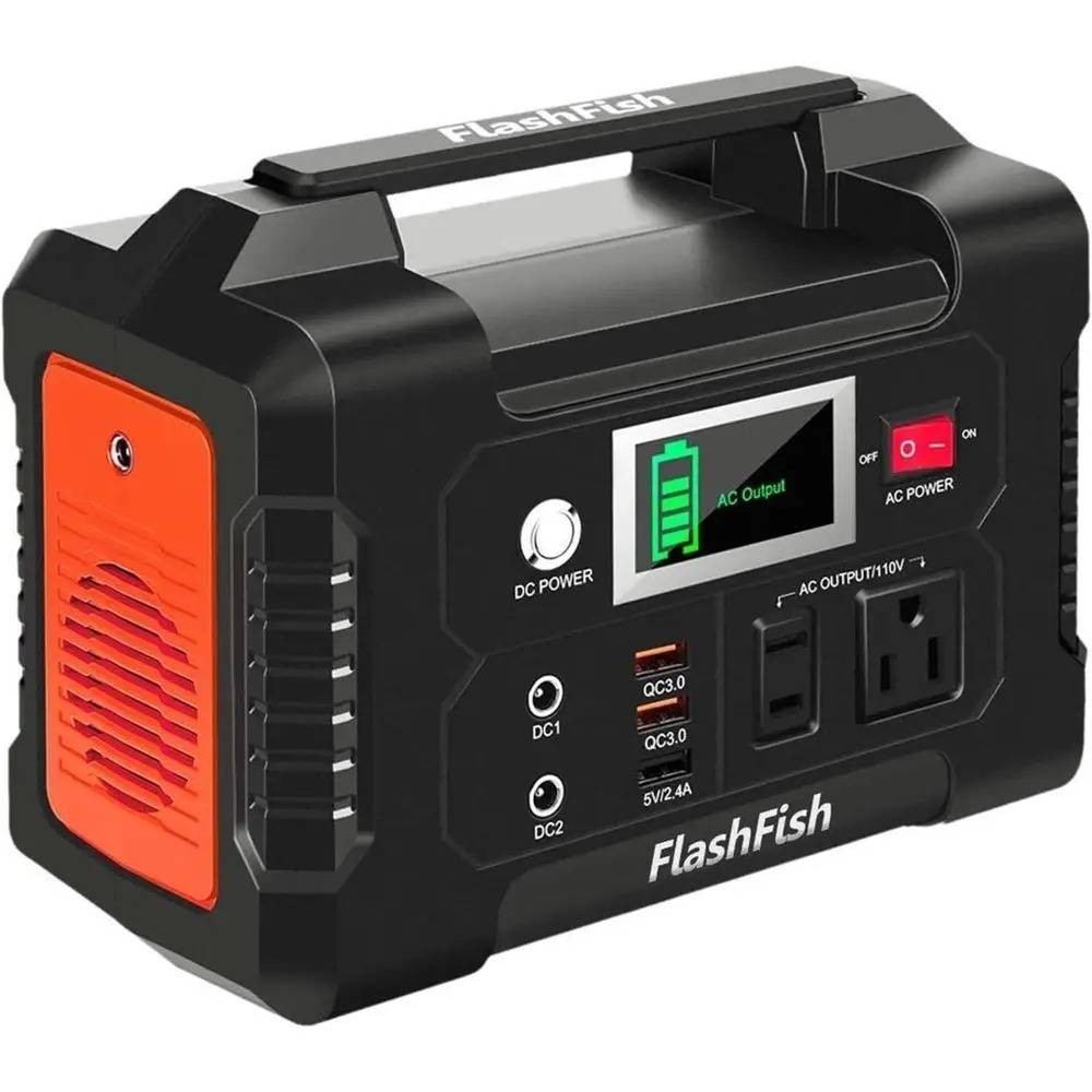 Portable Power Station 40800mAH Backup Power Battery Pack 110V AC Outlets Genera