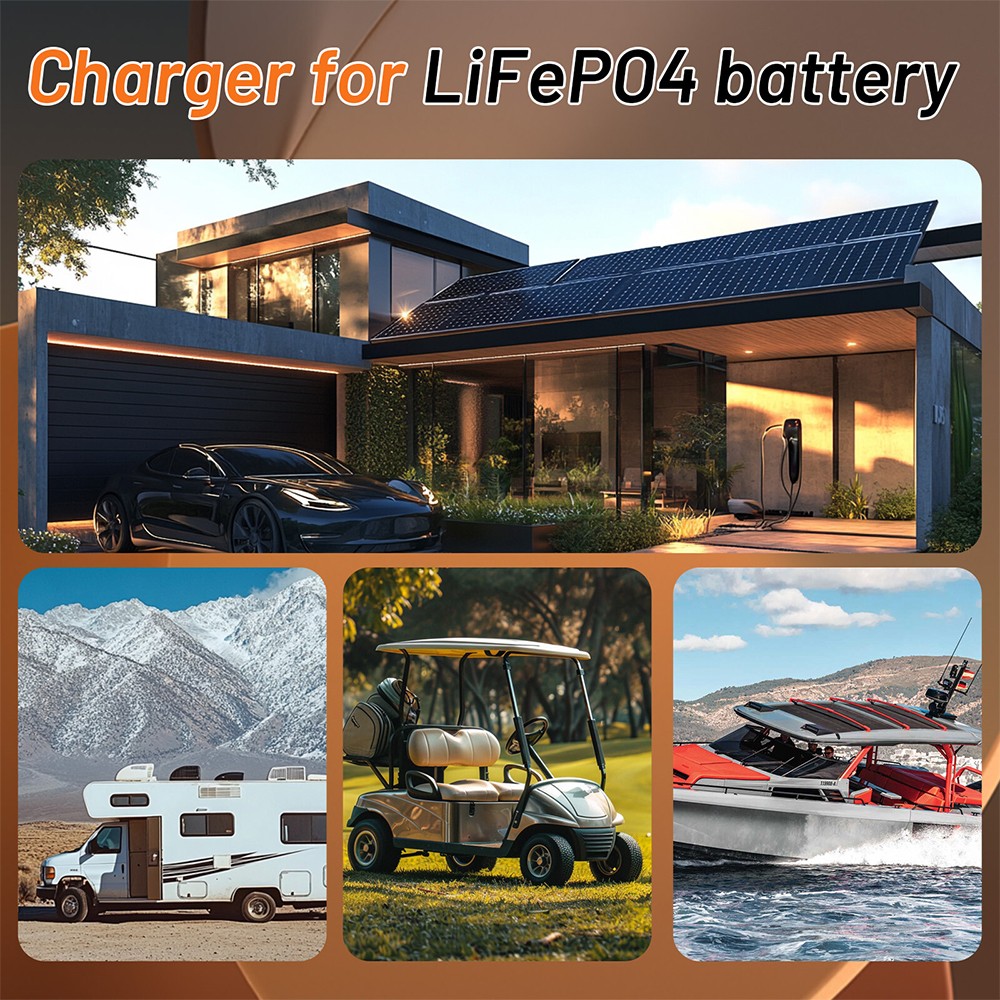 48V 50Ah 100Ah LiFePO4 Lithium Battery Deep Cycle Built-in BMS For Golf Cart NEW