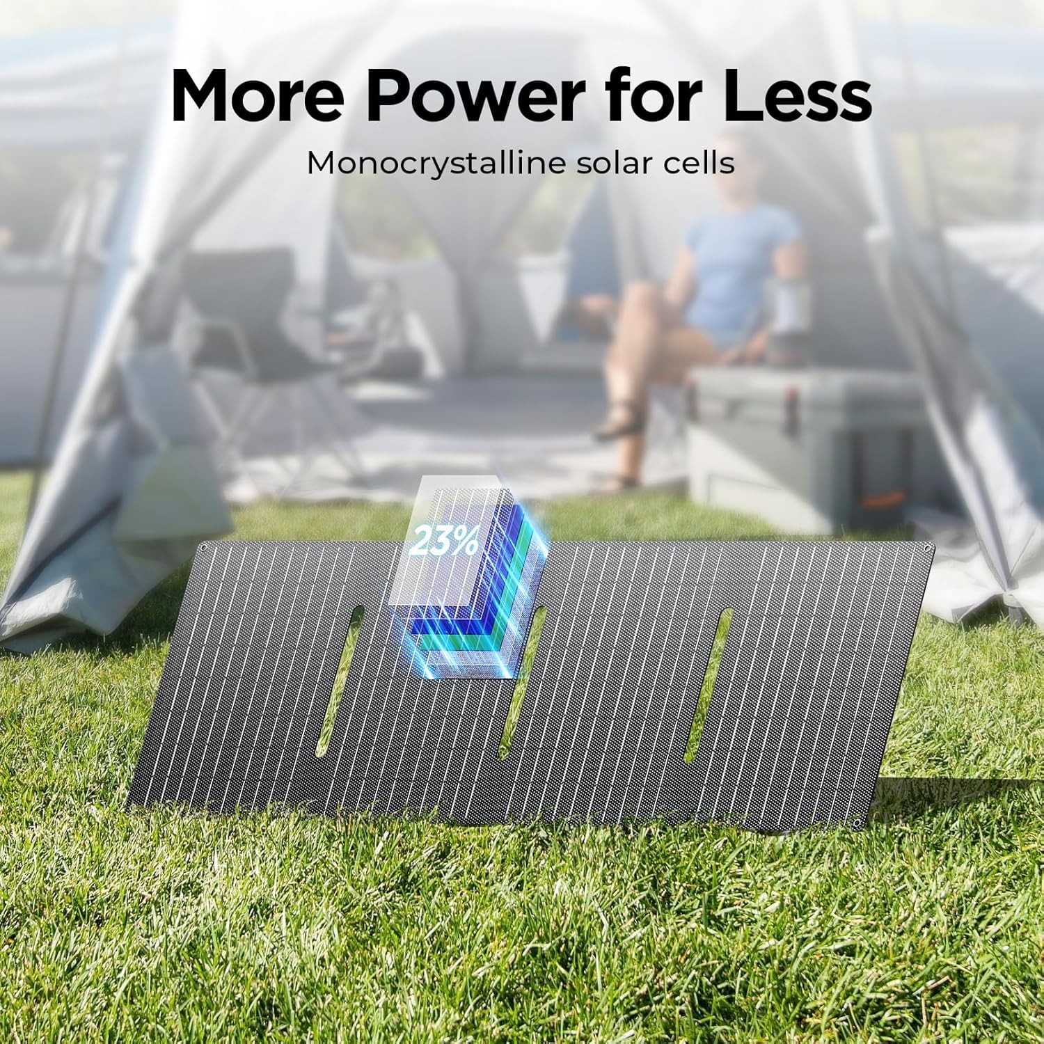 SinKeu Solar Generator 300W 256Wh with 40W Solar Panel LiFePO4