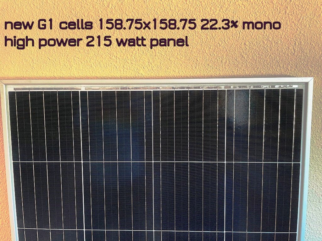 1- 215 Watt 12 Volt Solar Panel Battery Charger Off Grid RV Boat solar panels