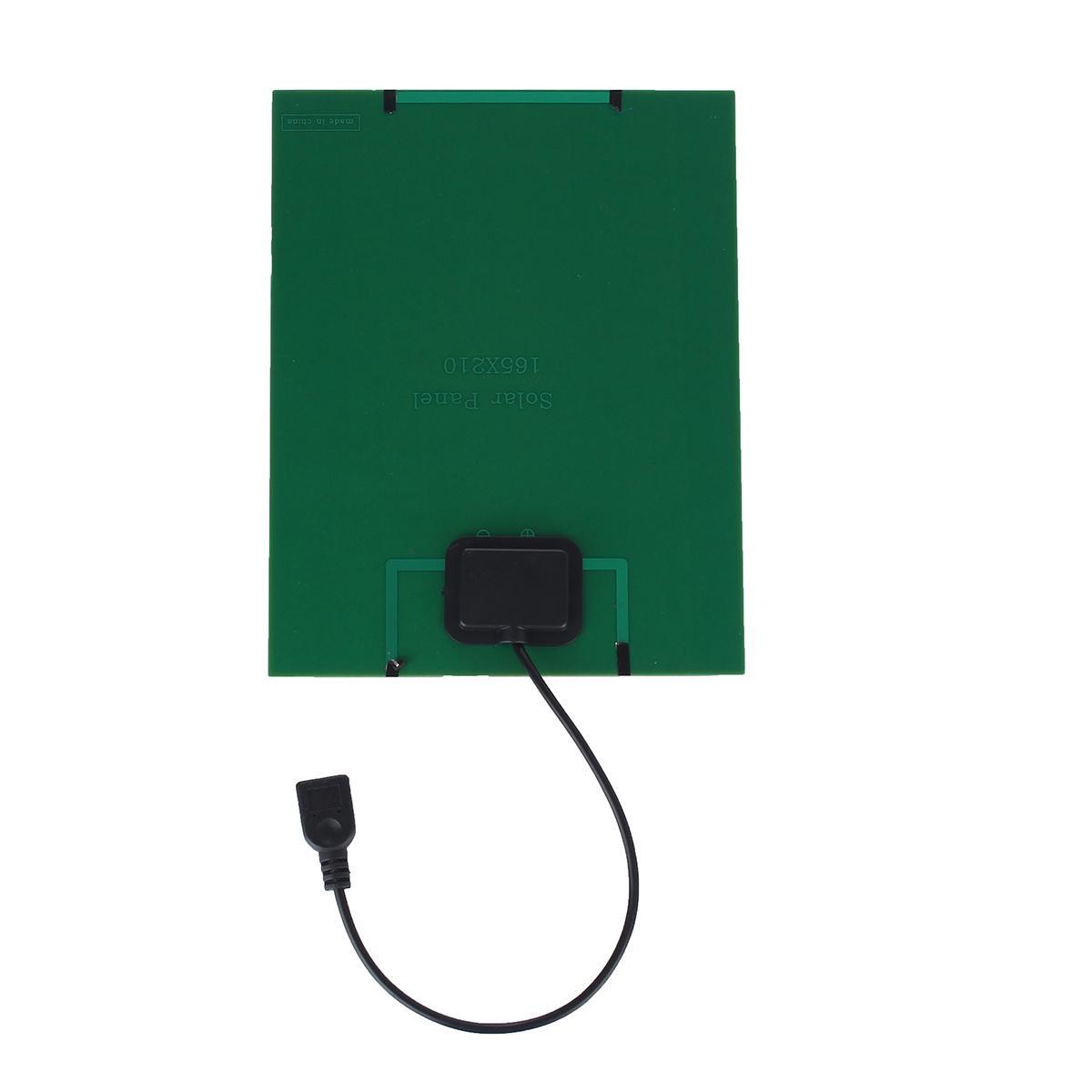 5.5W 5V 0.86A Portable Solar Panel USB Charger For phone Tablet PC MP3