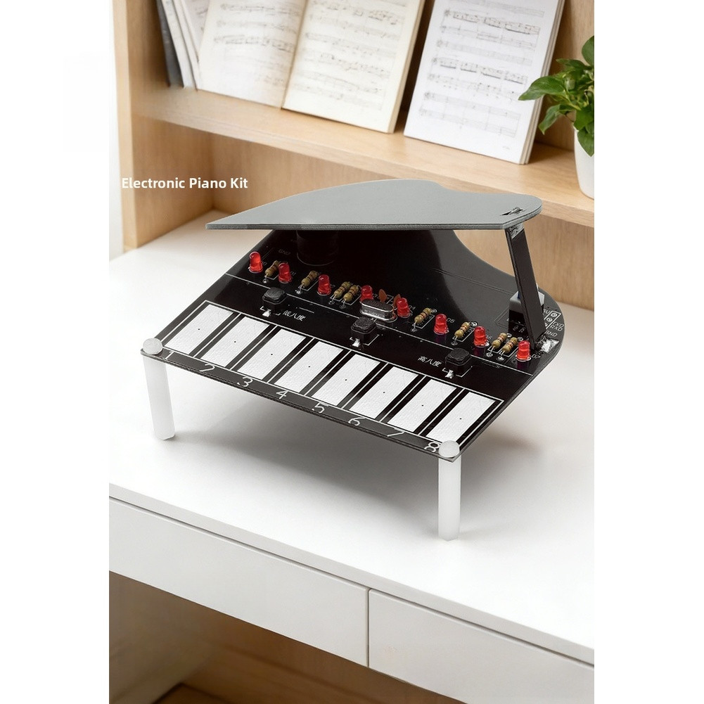 STEM Learning Kit Electronic Piano for Soldering and Circuit Board Projects