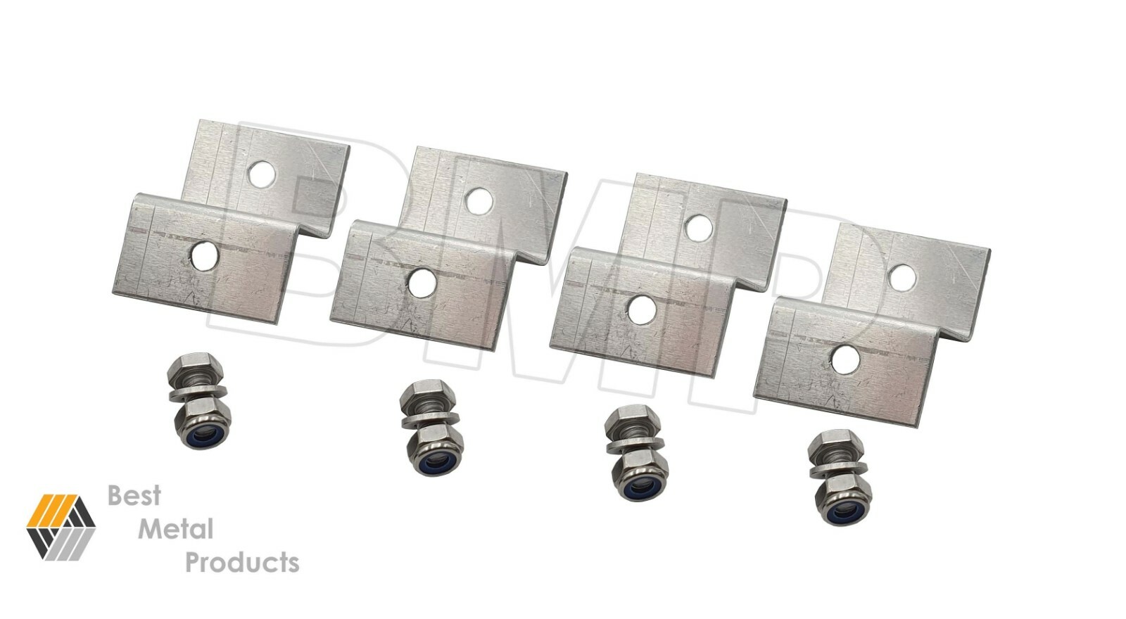 (24) Solar Panel Z-Bracket Mount Mounting Set RV Boat Flat Roof Wall Aluminum