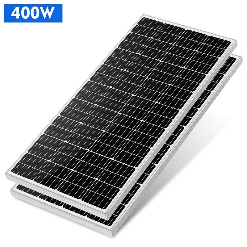 400W Watt Mono Solar Panel 12V Battery Charger Camper Boat RV Rooftop Off Grid