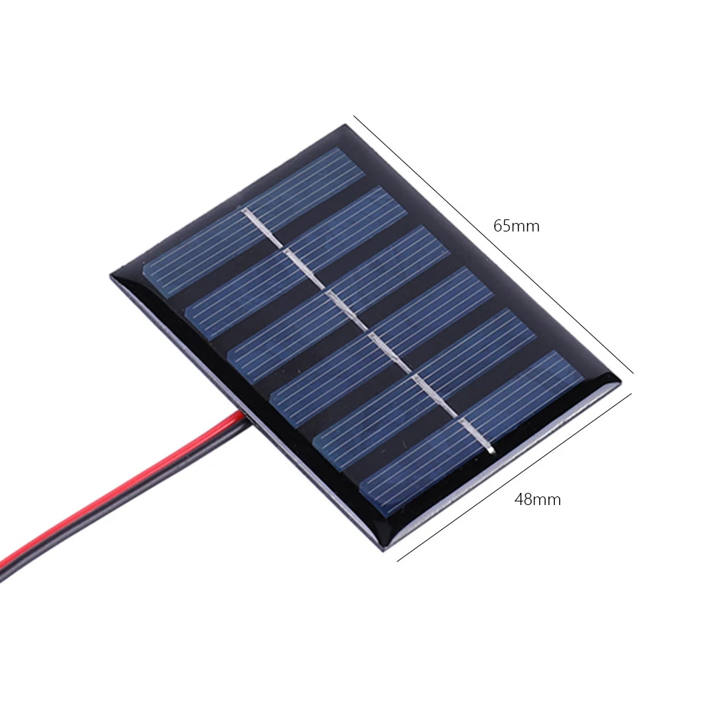 5W 5V/12V 1W 3V Mini Solar Panel Polysilicon Solar Epoxy Panel Module Light Cell