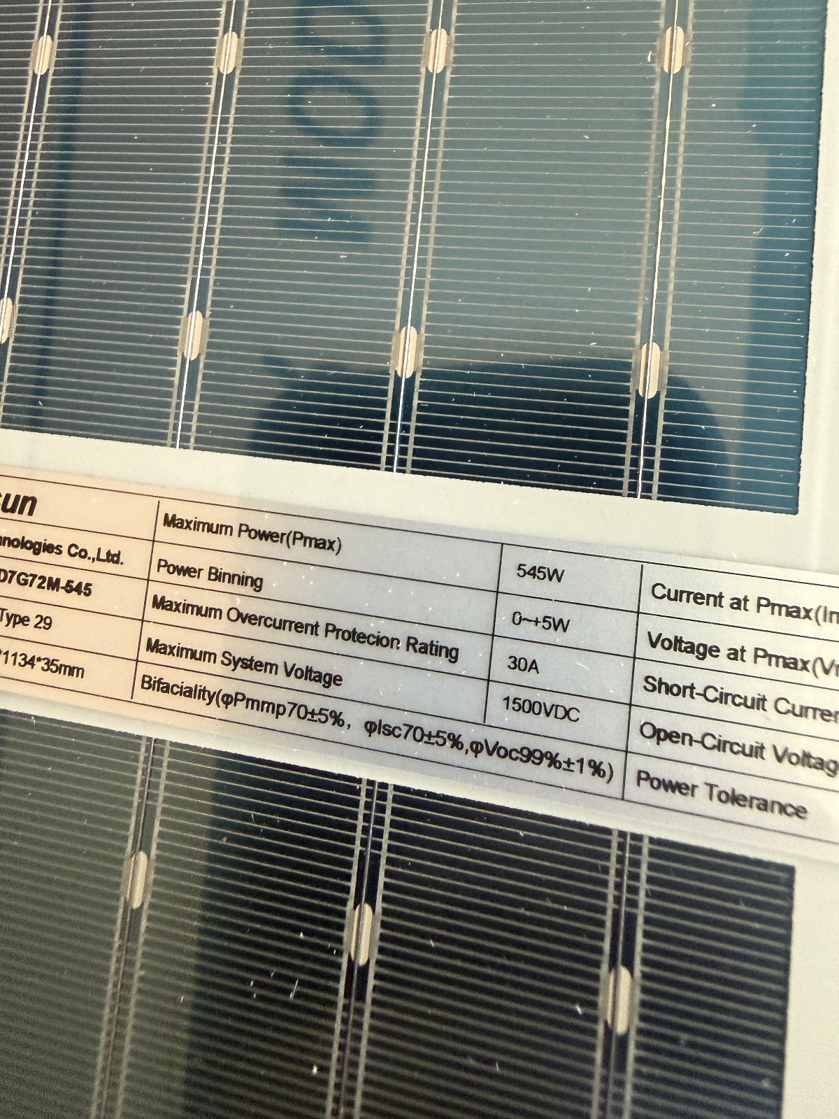 Talesun 545W Solar Panel NEW Model TD7G72M-545 585 available