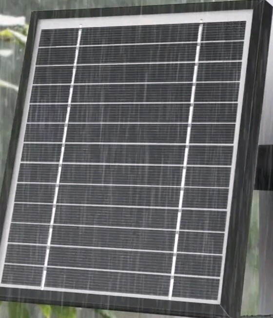 iTODOS Solar Panel w 90° USB-C for Blink XT & Blink XT2 & Other Makes & Models