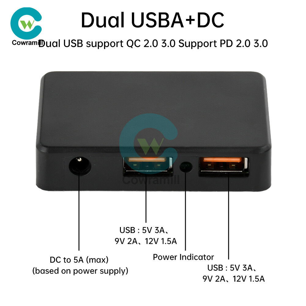 Solar Controller Solar Panel Voltage Regulator QC PD Fast Charging Solar Charger