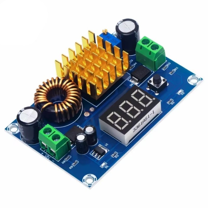 5A Boost Converters Module Adjustable Output Voltages 5V-45V for DIY Electronics